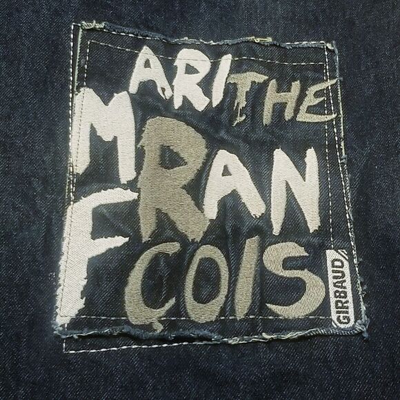 Marithe Francois Girbaud Jeans Men's 38 Vintage Denim Cargo Embroidery (40X32) - Picture 5 of 6